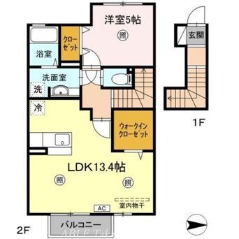 間取図 サウザンド・チカラ