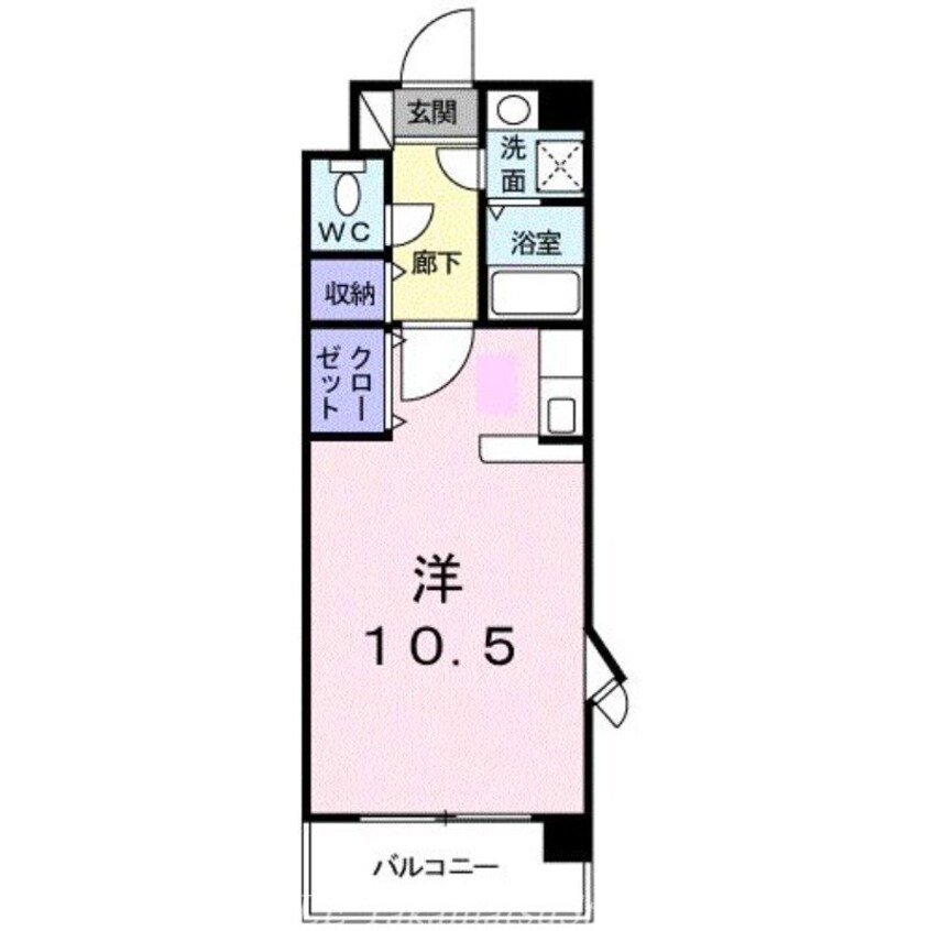 間取図 アミックス西ハゼ