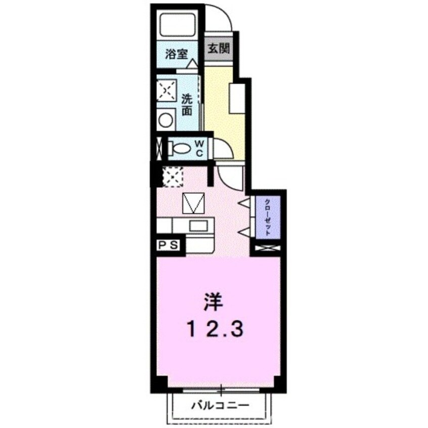 間取図 グリーン　ヒル　国分寺Ｃ