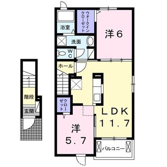 間取図 グレーシア上林Ⅰ