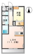 エルグランド川島１の間取図