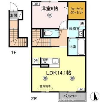 間取図 アーバンハイツF