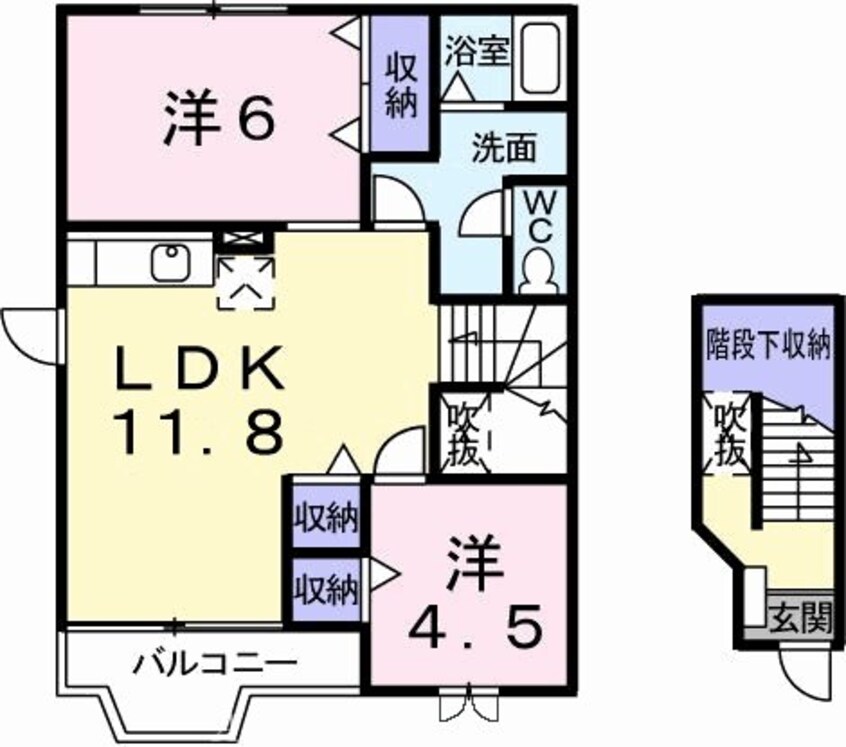 間取図 センチュリー２１　Ｅ