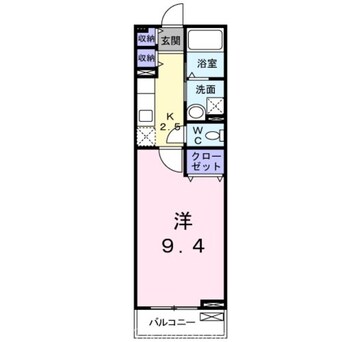 間取図 ボヌール　レイワＡ