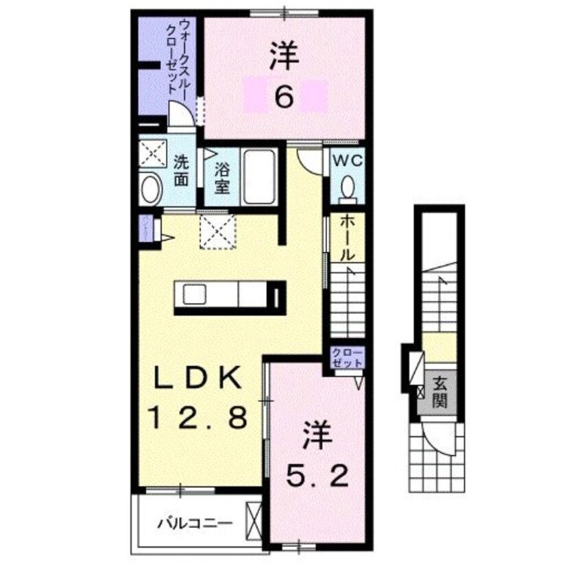 間取図 ピア六条