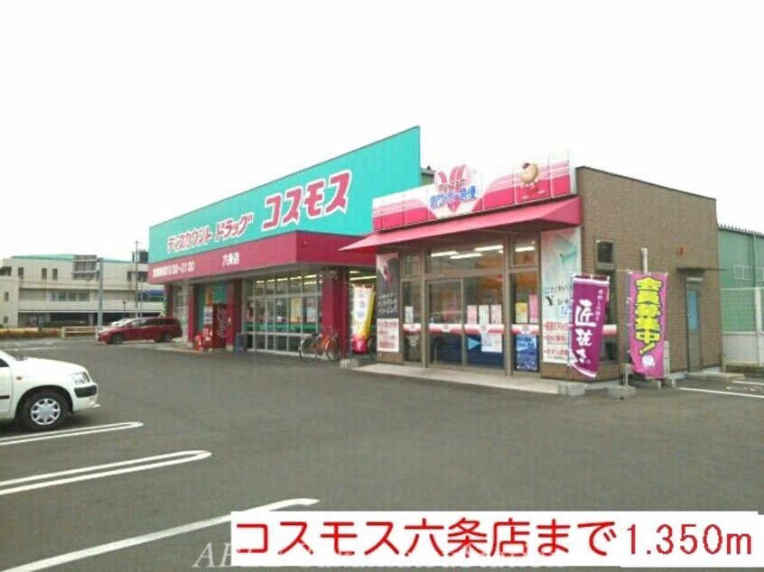 コスモス六条店(ドラッグストア)まで1350m ピア六条