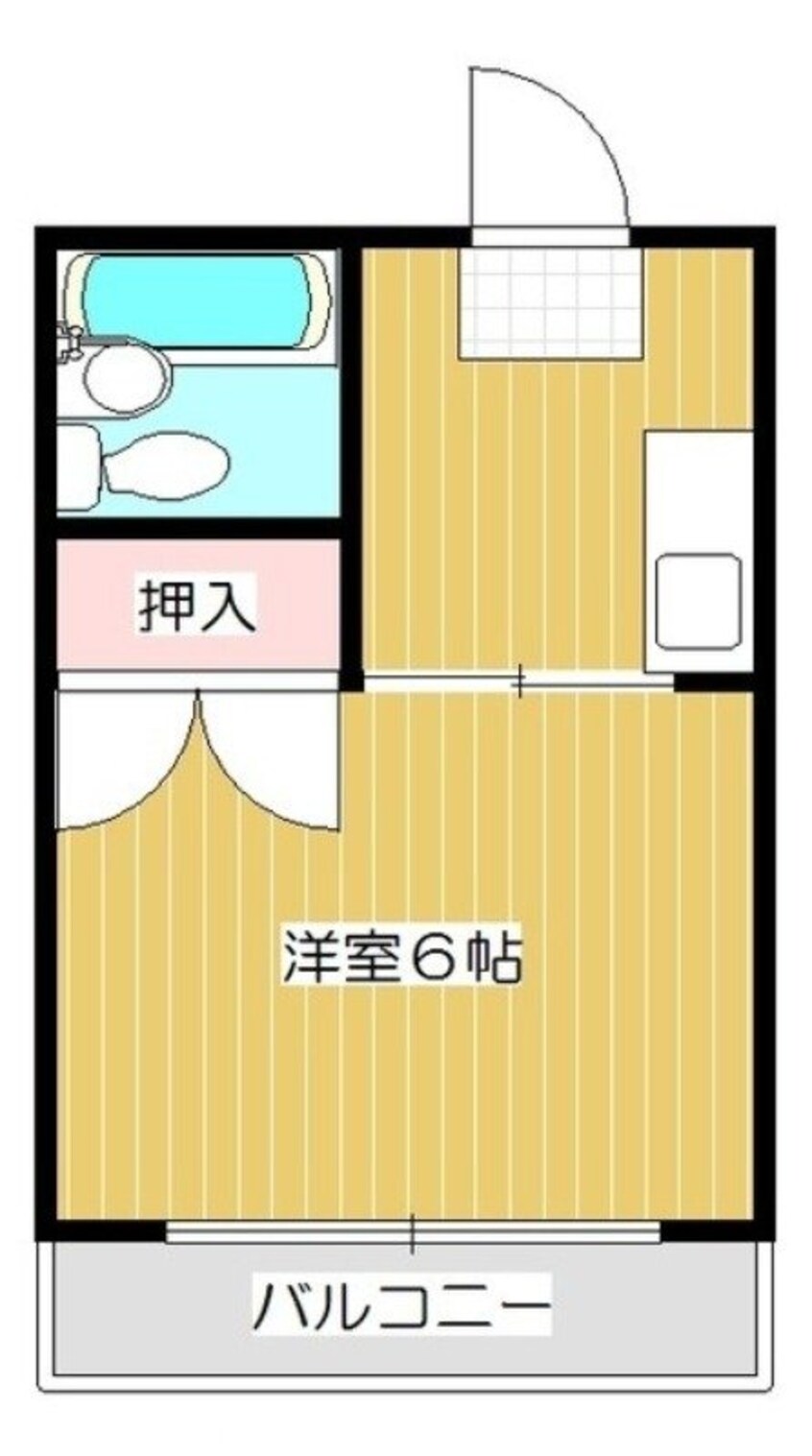 間取図 コート藤塚Ⅱ