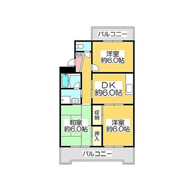 間取図 鳴瀬マンション