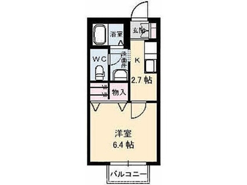 間取図 サンフラワーハイツ