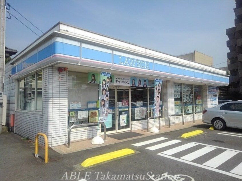 ローソン丸亀土器町西五丁目店(コンビニ)まで600m ユーフォリア