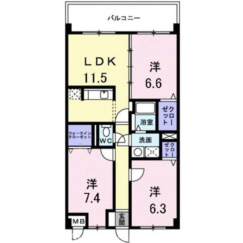 間取図 オーブ木太