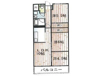 間取図 ハイマート屋島