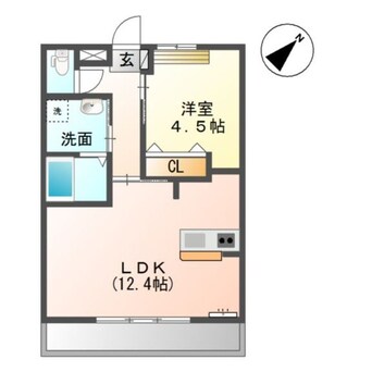 間取図 リバレイン今里