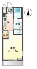 エルグランド川島１の間取図