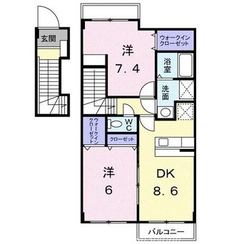 間取図 サンシャインコート