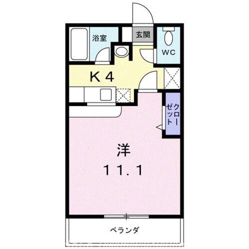 間取図 エスペランサ