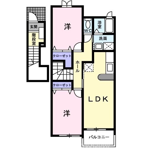 間取り図 ヴィータ・リベラ国分寺Ｂ