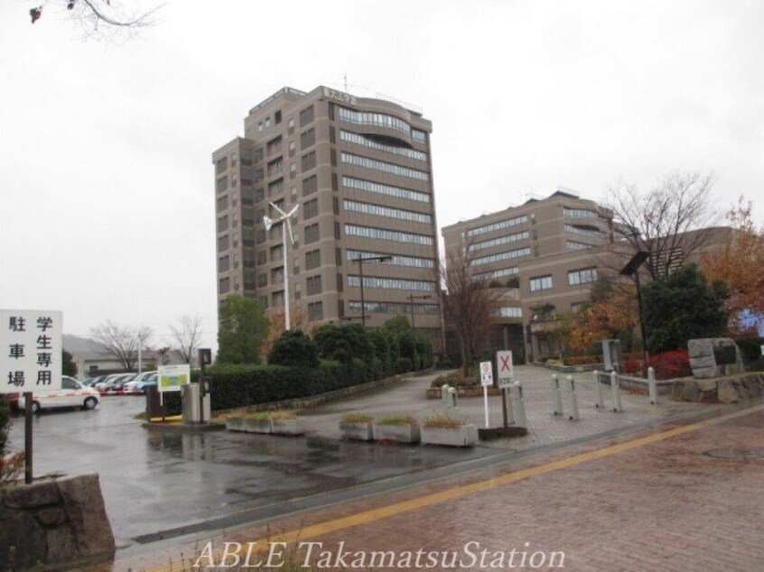 香川大学　林町キャンパス(大学/短大/専門学校)まで592m プロヌーブ林町