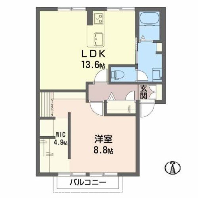 間取図 メゾン・ド・バンベール　C棟