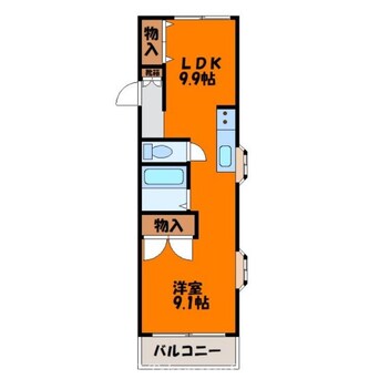 間取図 esビル