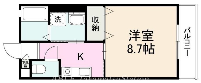 間取図 イノセントスクエア