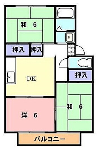 間取図 コーポしげお