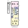 高松琴平電気鉄道<ことでん琴平線>/太田駅 徒歩22分 2階 築19年 1LDKの間取り