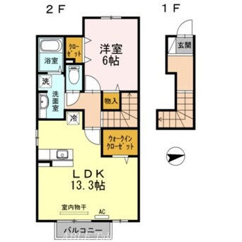 間取図 グリーンビット民