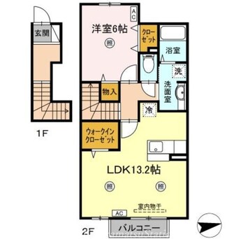 間取図 ヴァン　ヴェール