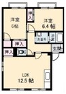 高松琴平電気鉄道<ことでん琴平線>/円座駅 徒歩4分 1階 築29年 2LDKの間取り