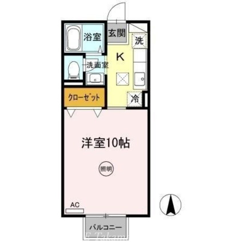 間取図 グレイスフル屋島　Ｃ棟