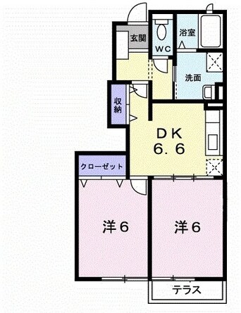 間取図 エスタシオン　Ａ