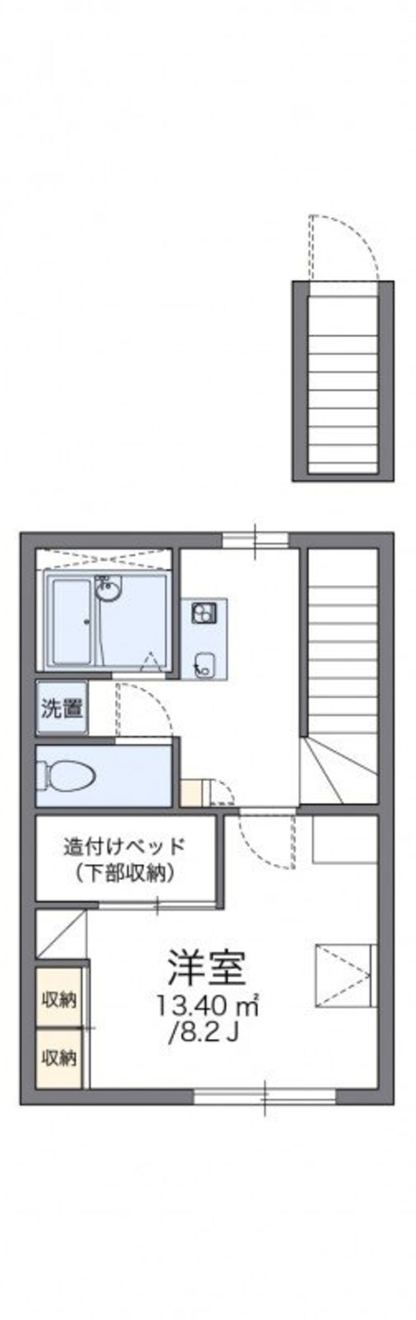 間取図 レオパレスアントラー