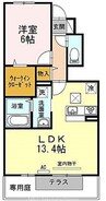 高松琴平電気鉄道<ことでん琴平線>/岡本駅 徒歩67分 1階 築8年 1LDKの間取り