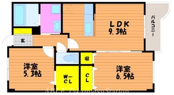 間取図 ＰＲＥＳＴＡＧＥ・ＫＩＴＡ