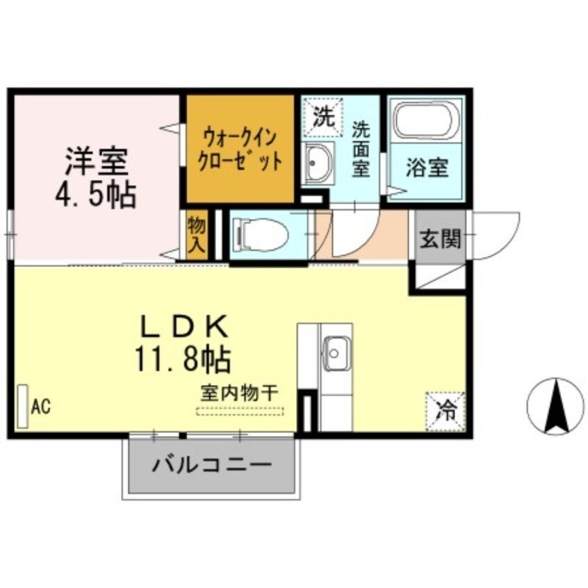 間取図 アヴァンサール　仁