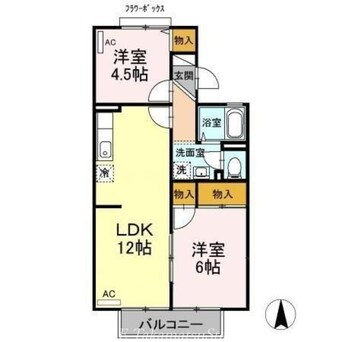 間取図 グレースヴィラ　Ａ棟