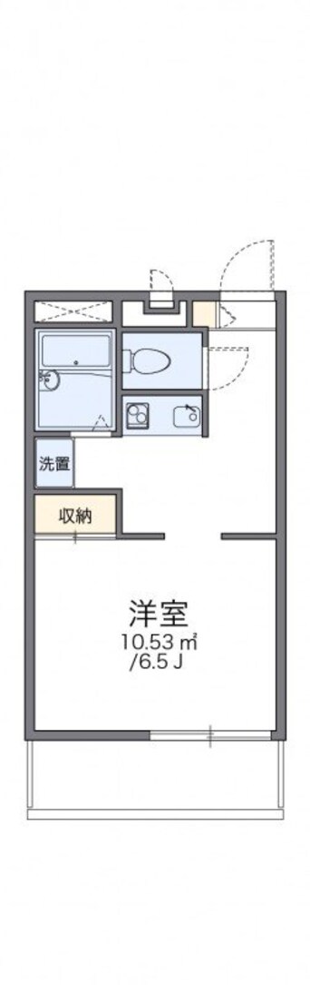 間取図 レオパレスサンメッセ