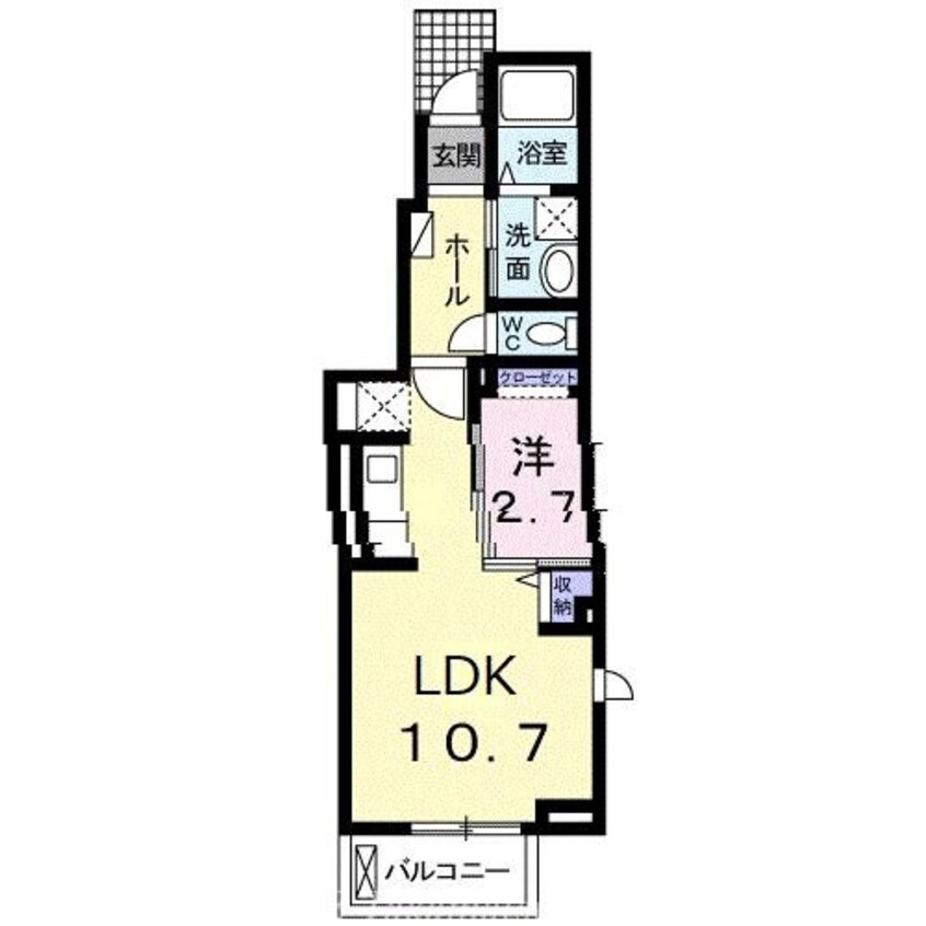 間取図 グランデーメゾンⅡ