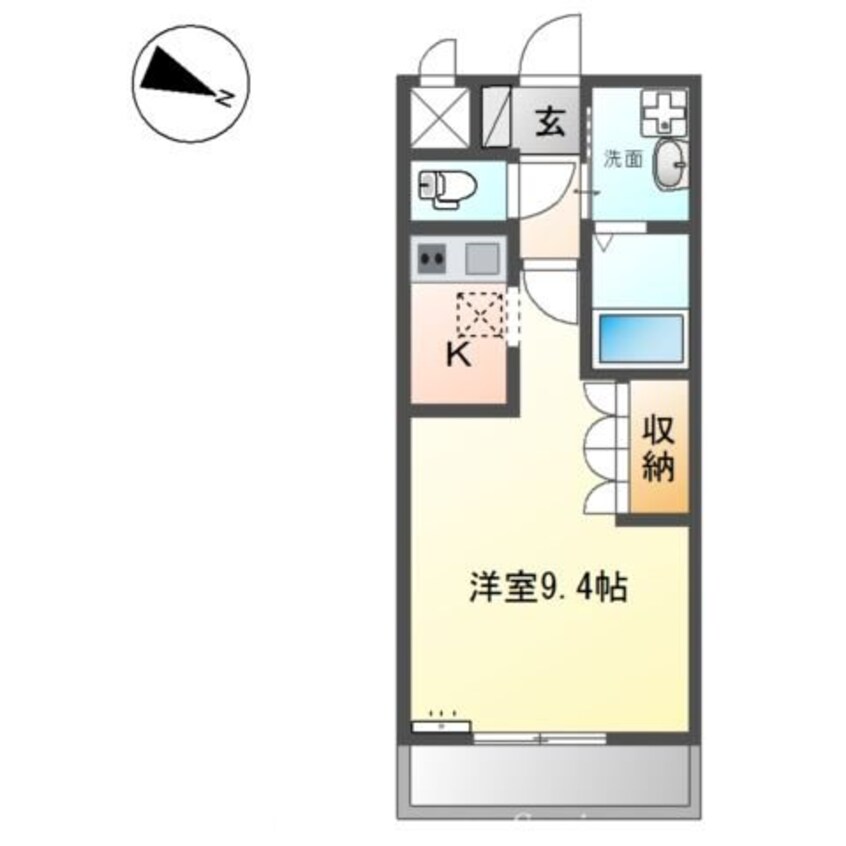 間取図 ラ・フォルテ