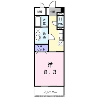 間取図 グランディール太田Ｂ