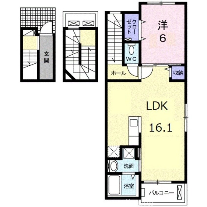 間取図 ロードサイドヒルズ三条