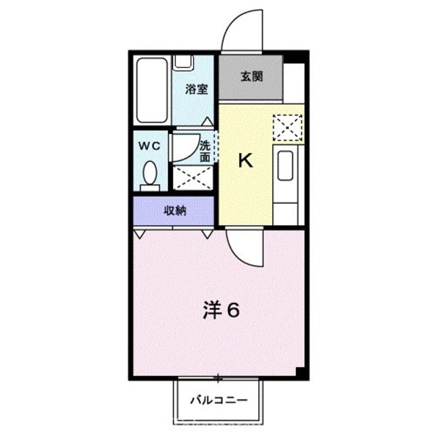 間取図 メイプルハイツ