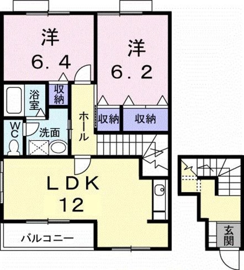 間取図 グランディール