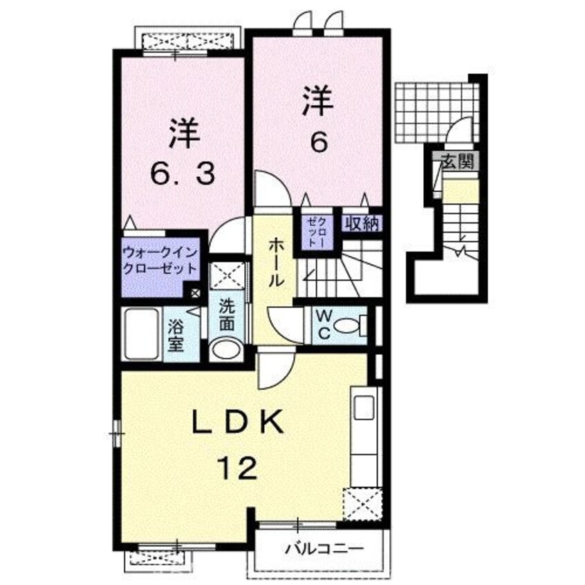 間取図 プリムラ　カーサ