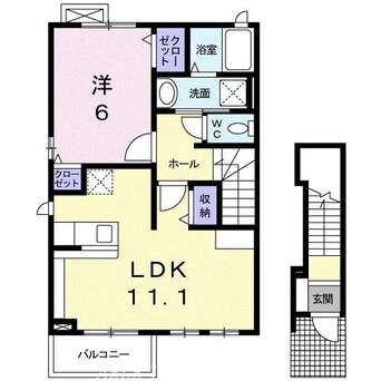 間取図 サン・フィオーレⅢ