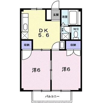 間取図 コンフォートハイツ