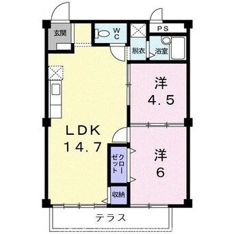 間取図 シティハイツ池田