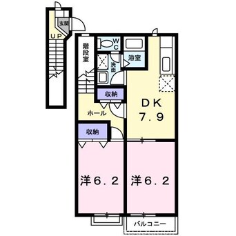 間取図 メゾンフルーレ　Ａ