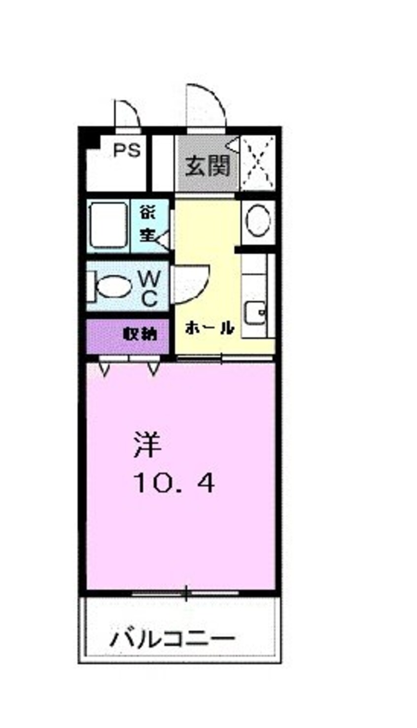 間取図 サンライズ宮川